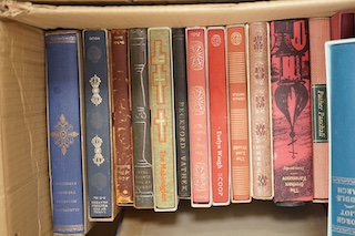 Folio Society, a quantity of volumes (in three boxes). Condition - poor to fair to good